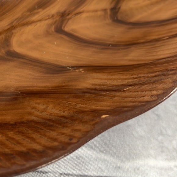 Vintage CAL. STYLE POTTERY CERAMIC DIP Bowl leaf 5 piece set - Picture 3 of 9